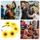 thumbnail image 2 of KAKOWELY Diadema decorativa con forma de girasol, novedosa diadema, adorable diadema de girasol decorativa., 2 of 5