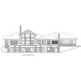 thumbnail image 6 of 001-3586: Craftsman Northwest 4 Bed, 4 Bath Luxury Home Plan, 4592 Sq Ft: Full Blueprints with License to Build by Home Plan Marketplace - Lesuto, 6 of 7