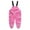 Hot Pink, variant on SDJMa Child's Cartoon Sling Rain Pants For Baby Boys Girls Play Water Assault Pants