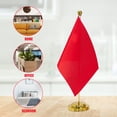 thumbnail image 2 of WHAMVOX 2Pcs Golden Silver Desktop Style Flag Stand with Angle Adjustment 11.8x3x3in, 2 of 8