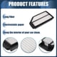 thumbnail image 4 of 1 Pcs Filtro de aire del motor No.17220RV0A00 para HONDA ODYSSEY 2011-2017, 4 of 6