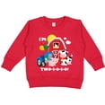 thumbnail image 2 of Inktastic Two-i-e-i-o 2nd Birthday Toddler Sweatshirt, 2 of 4