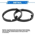 thumbnail image 4 of Unique Bargains Speaker Spacer Ring Tweeter Speaker Spacer Adator for Mitsubishi Mirage 2014-2020 for 6.5'' ABS 2 Pcs, 4 of 7