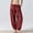 Wine, variant on Harem Pants Women with Pockets Petite Casual Yoga Palazzo Pants Lounge Hippie Dance Clothes
