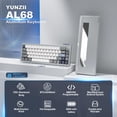 thumbnail image 2 of Teclado Mecánico Inalámbrico YUNZII AL68 60%, RGB, Hot Swappable, 2 of 8