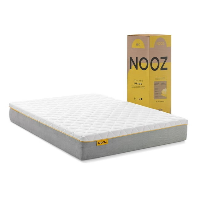 Colchón en Caja Nooz Prime Tamaño Matrimonial 190x135cm de Espuma