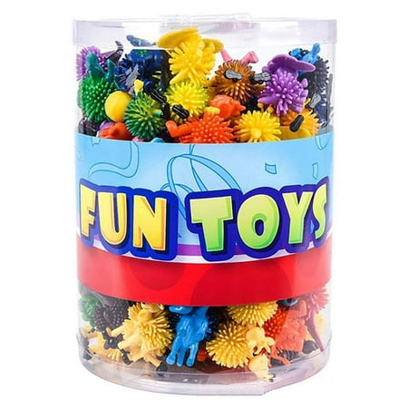 2 Spiky Character Ball 1 Piece Decorated Hedge Orb Easter Basket Fillers, Piata or Stocking Stuffers, Teacher Supplies, Gift Ideas, Novelty, Sensory Stimulator, Carnival or Game Prizes