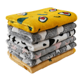 thumbnail image 4 of Funda de colchón acolchada impermeable, ropa de cama en relieve, Protector de colchón, Sábana ajustable antiácaros y antibacterias, sin funda de almohada, 4 of 5