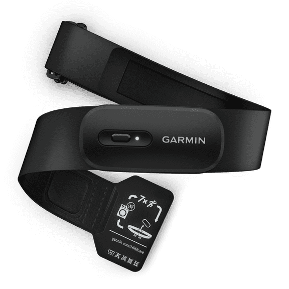 Garmin HRM 200 Heart Rate Monitor, Accurate Heart Rate and HRV Data, Comfortable Machine Washable Strap, M-XL