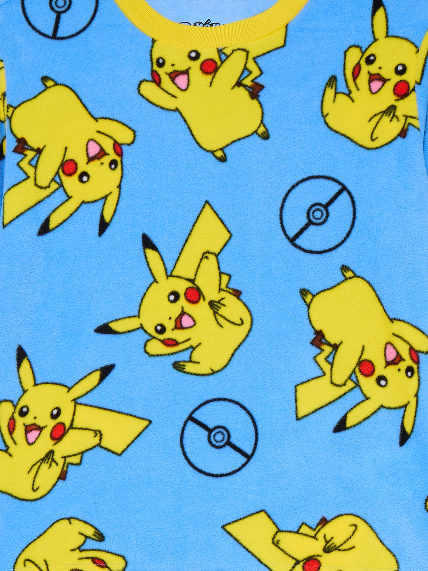 Pokemon Boys Holiday Long Sleeve Top and Pants Pajama Set, 2-Piece, Sizes 4-12