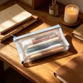 thumbnail image 6 of 5 Pack Zipper Mesh Pouch, Lightweight Clear Pen Bag Multicolor for Office Supplies, Travel Storage, College, Home & Work, Multipurpose Storage Bags, AKLJWH - #10 Blue, 6 of 6