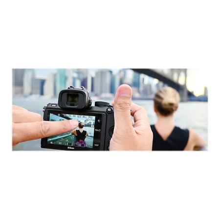 Nikon - Z50 Mirrorless 4K Video Camera with NIKKOR Z DX 16-50mm f/3.5-6.3 VR Lens - Black