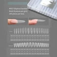 thumbnail image 1 of SharkTRUE High-Quality, Reusable Coffin Nail Extensions: Stylish, Easy & Compatible Manicure Set, 1 of 8