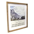thumbnail image 5 of Studio Decor Home Natural Walnut Stain Wood Frame with Mat, 6 Pack, 5 of 7