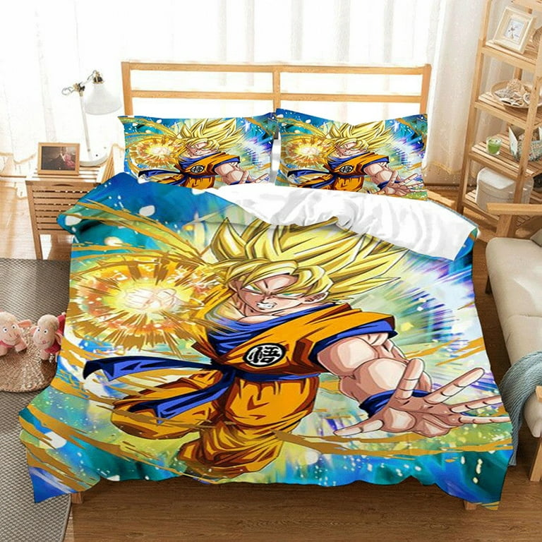Novelty Dragon Ball Z Bedding Bed Set Twin Full Queen King Size