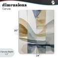 thumbnail image 4 of Stupell Industries Contemporary Geographic Fluid Abstraction Canvas Art, 24 x 30, by Alonza Saunders, 4 of 8