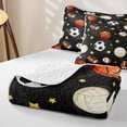 thumbnail image 4 of Erosebridal Ball Games Kids Quilt King,Football Sport American Rugby Print Baseball Lovers King Coverlet Set,3pcs, 4 of 7