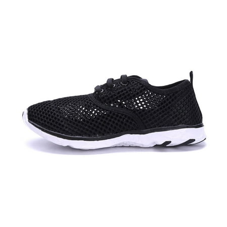 

Sea Kidz Kids Water Sneakers Shoes Black/Pink/Navy Mesh Lightweight Waterproof Watershoes