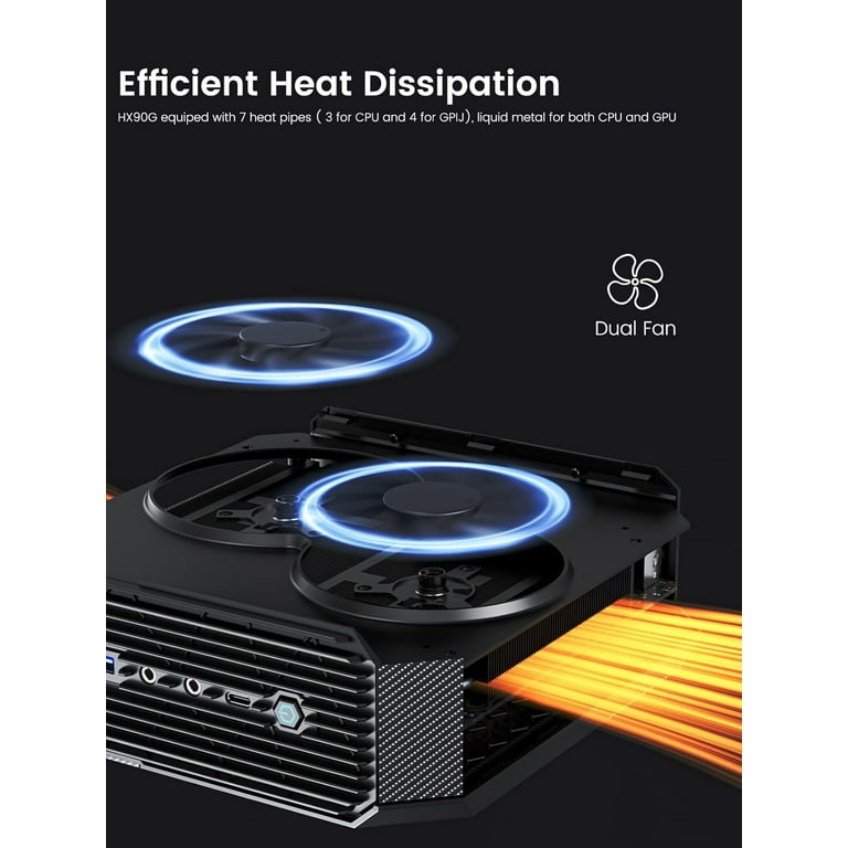 MINISFORUM Neptune Series HX100G Mini PC AMD Ryzen 7 7840HS