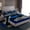 Black Blue White, variant on Homewish Red Sport Car Twin Sheet Sets 3pcs for Kids Children Teens,USA Flag Twin Fitted Sheet Microfiber,Geometric Plaid Honeycomb Breathable Flat Sheet,Lightweight Room Decor
