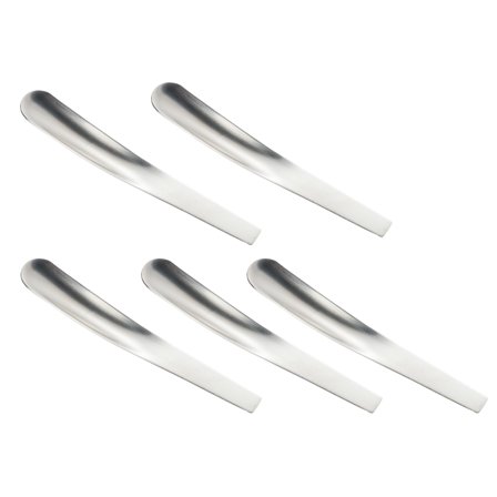 CIMAXIC Stainless Steel Spoon Silver 5pcs for Home Use
