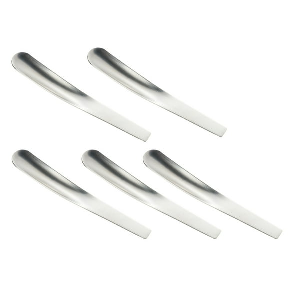 CIMAXIC Stainless Steel Spoon Silver 5pcs for Home Use