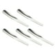 thumbnail image 3 of 5 cucharas soperas de acero inoxidable, minicucharas planas multifuncionales para café, té helado, para el hogar, hotel y restaurante., 3 of 7