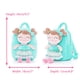 thumbnail image 2 of Mochila Gloveleya para niños y niñas con muñeco suave para bebés de 9 años, 2 of 9