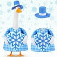 thumbnail image 2 of HomeKingdee Christmas Goose Outfit for 23'' Lawn Cement Goose Porch Geese Costume Christmas Winter Garden Patio Yard OutdoorDecor, 2 of 5