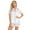 White, variant on XBASW Womens Silk Satin Pajama Sets Soft Short Sleeve and Shorts 2 Piece Pjs Button down Sleepwear Loungewear Outfit S-XXL