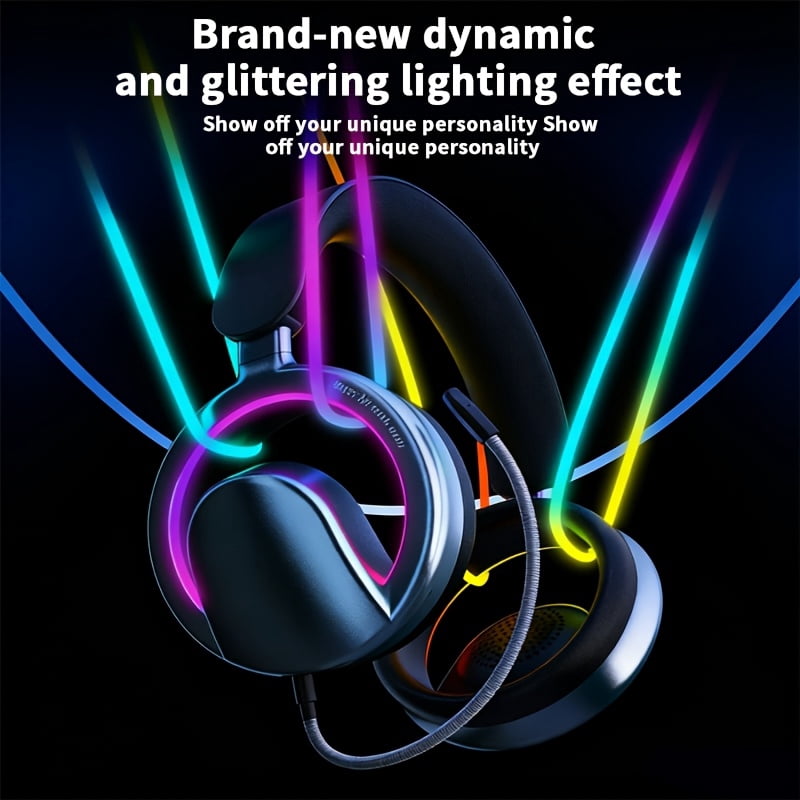 Smart Head Headphones Ears Microphone PC Gaming Headset Wireless Noise DJ Headphones Portable Bluetooth Noise Cancelling Headset