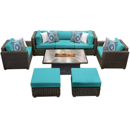 Venice 8 Piece Outdoor Wicker Patio Furniture Set 08h Canada Venice 8 Piece Outdoor Wicker Patio Furniture Set 08h Image 1 Of 2
