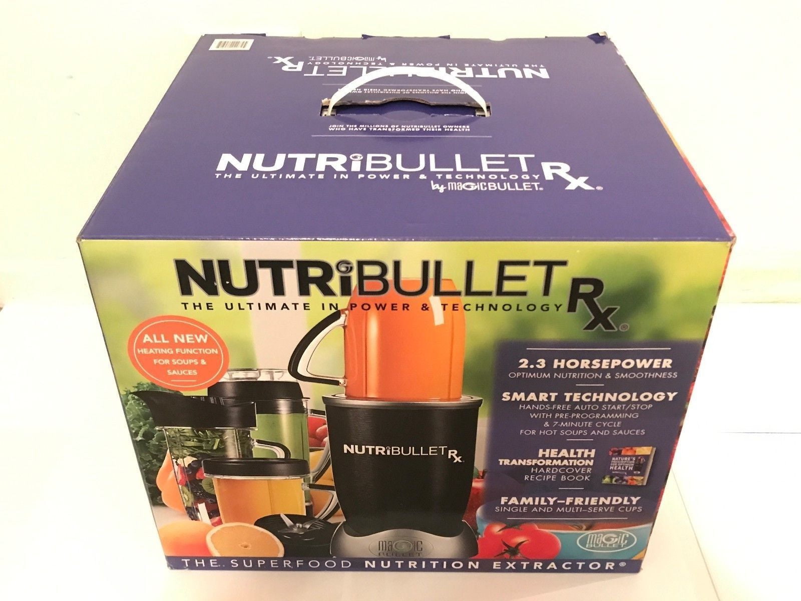 NutriBullet RN17-0701 Rx Shakes, Smoothies, Food Prep, and Frozen Blen
