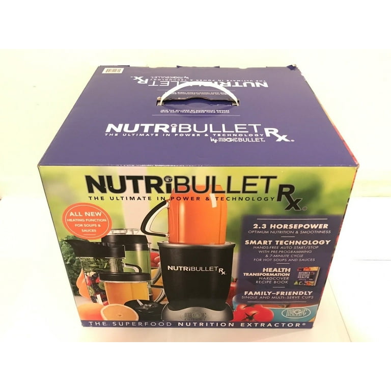 NutriBullet Rx Blending System 1700 Watt Blender Hands Free Smart  Technology 120 Volts (FOR USE IN USA)