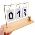 thumbnail image 5 of YSNOOWE Perpetual Calendar Desk Iron Material for Bedroom 1Pcs 9.3X6.1X3.2In, 5 of 8