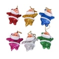 thumbnail image 2 of Matsuzay De colgantes navideños bonitos, adornos navideños brillantes, colgante ligero de Papá Noel, juguete colgante con cordón para el Kits de decoración para fiestas, 2 of 6
