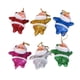 thumbnail image 2 of Colgantes Navideños Yuarrent 6 uds Mini Santa Claus Multicolores, 2 of 6