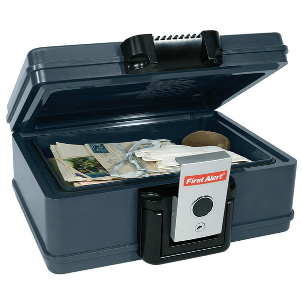First Alert 2013F Water and Fire Protector File Chest, 0.17 Cubic Ft
