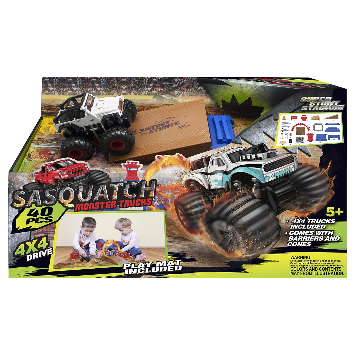monster jam play rug