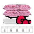 thumbnail image 5 of Hello Kitty Bedding Sets for Kids Men Women Queen Size 3pcs 1 Comforter Cover And 2 Pillowcases, 5 of 11