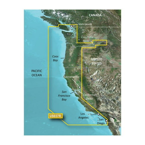 Garmin 010C100300 g2 Vsn HD SD VUS037R Vancouver-San Diego