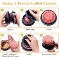 thumbnail image 2 of 1 juego de prensas redondas para carne de hamburguesa Xemadio LH-1506, 2 of 5