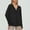 Black, variant on Women's Ice Silk Protective Sunscreen Jacket Loose Fit Short Sleeve Summer Lightweight & Breathable Ladies Sweater Female Sweaters And Cardigans Brigand plus Sweater Bottom Cow Neck Cardigan Fall