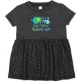 thumbnail image 3 of Inktastic My Pappy Loves Me Cute Elephants Girls Baby Dress, 3 of 5