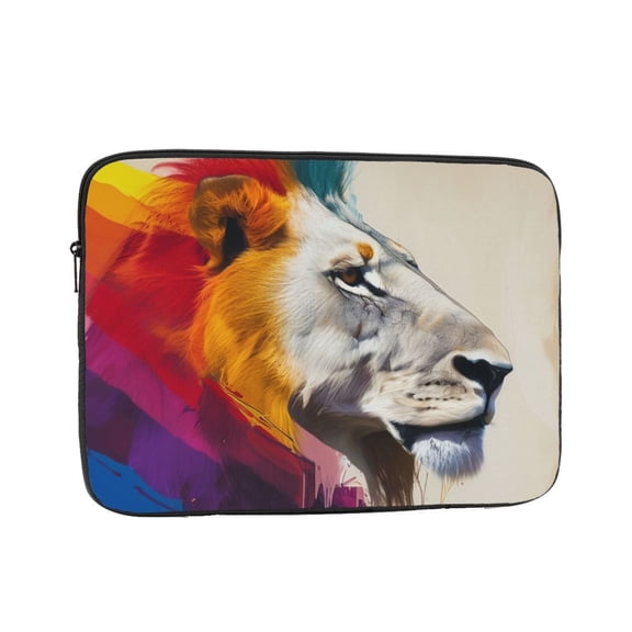 Pride Lion Laptop Sleeve Bag Compatible With MacBook Air / Pro iPad MateBook Tablet Surface HP Lenovo Dell ASUS Acer Laptop Computer Protective Size: 10 inch