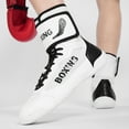 thumbnail image 4 of SKIUHS Men's High-Top Boxing Shoes with Adjustable Ankle Strap - Non-Slip Sole & Reinforced Ankle Support for Boxing Training & Matches, 4 of 7
