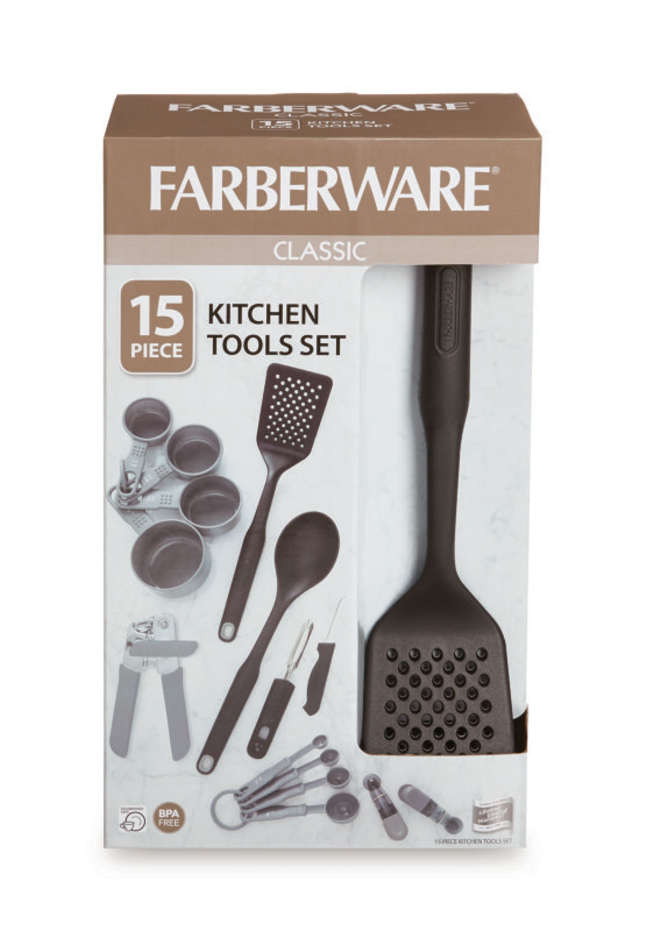 Farberware Kitchen Tools Set, Classic