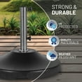 thumbnail image 6 of US Weight Fillable Heavy Duty Free Standing Umbrella Base - Black, 6 of 7