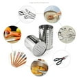 thumbnail image 3 of Stainless Steel Utensil Holder Kitchen Utensil Cutlery Stand Rack Drainer Silver Small, 3 of 9