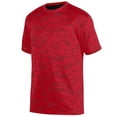 thumbnail image 2 of Augusta YOUTH SLEET WICKING TEE RED/BLK S, 2 of 2